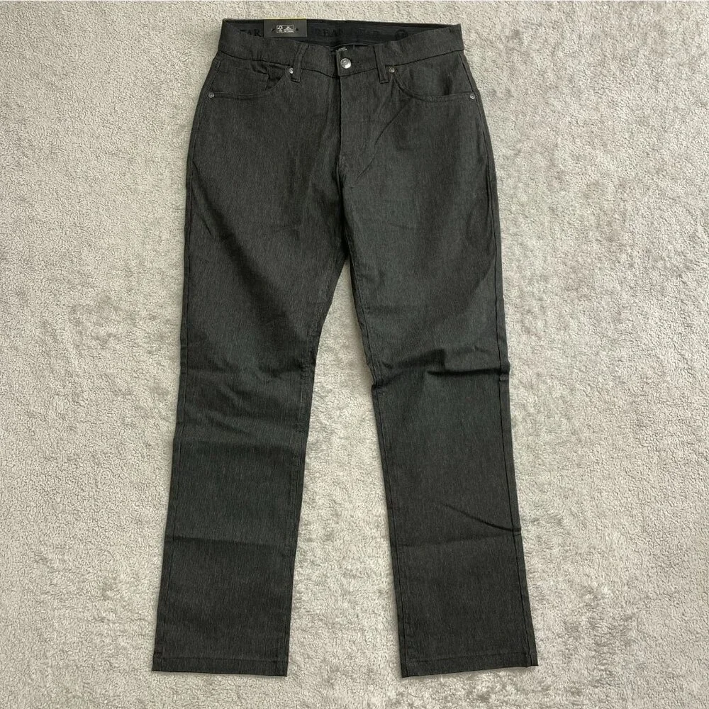 NEW Urban Star Men's 32x29 Stretch Relaxed Fit Straight Leg Pants Dark Gray